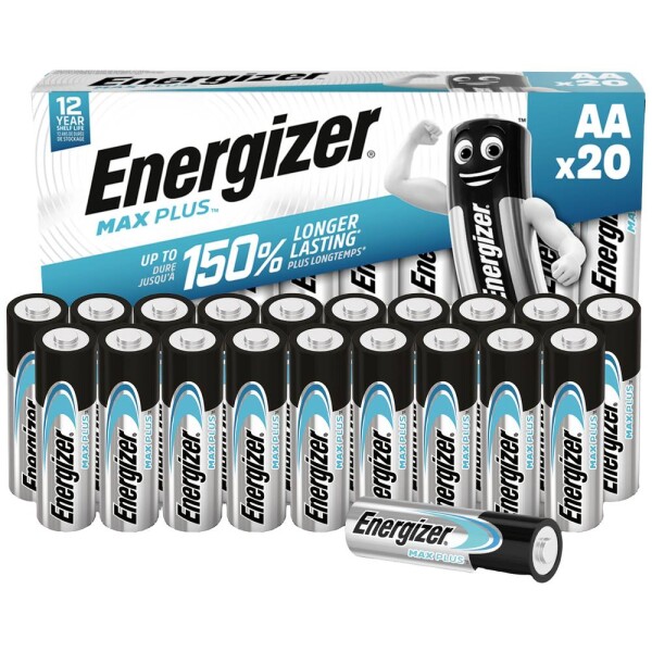 Energizer MAX Plus Professional AA 20pack 1.5V alkalické / 20ks / LR6 (EIM002)