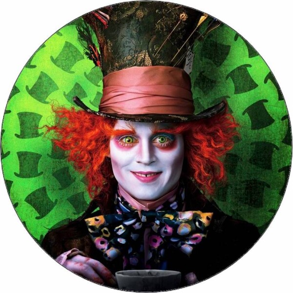 Jedlý papier Alice v Krajine divov Klobúčník 19,5 cm - Pictu Hap - Pictu Hap
