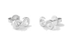 Guess Krásne oceľové náušnice Nekonečno Studs Party JUBE02182JWRHT/U