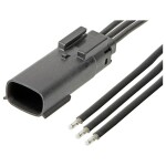 Molex zástrčkový konektor na kábel Počet pólov 3 Raster (rozteč): 3.50 mm 216283-1033 1 ks Bag; 216283-1033