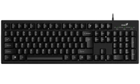 Genius Smart KB-100 čierna / Drôtová klávesnica / SmartGenius App / USB / CZ+SK layout (31300005403)