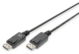 Digitus DisplayPort 1.1a / Pripojovací kábel / 1 m / AWG28 / 2x tienený (AK-340103-010-S)
