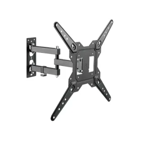 Brateck LPA68-443 čierna / Výsuvný nástenný držiak pre TV 23"-55" / polohovateľný / nosnosť 30kg (BRLPA68443)