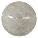 SAPHO - DALMA keramické umývadlo na dosku, priemer 42cm, marfil 127