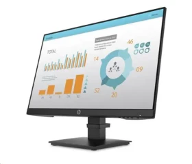 23.8 HP P24 G4 čierna / IPS / 1920x1080 / 250cd / 16:9 / 1000:1 / 5ms / HDMI + DP + VGA / VESA (1A7E5AA#ABB)