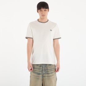 Tričko FRED PERRY Twin Tipped T-Shirt Ecr/ Oxbld/ Grsrts XXL