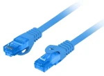 Lanberg CAT6a modrá / Patch kábel / S/FTP / LSZH / 1.5 m (PCF6A-10CC-0150-B)