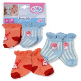 Zapf Creation BABY born Ponožky pastelové (2 páry)