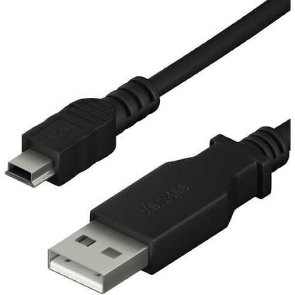 YENKEE YCU 010 BK Kábel USB-A (M) - miniUSB (M) 1.5m čierna (8590669353125)