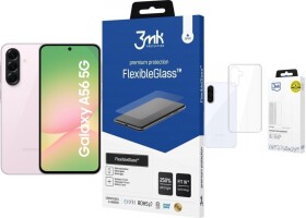 Samsung Galaxy A56 5G 8/256GB Różowy (SM-A566BLICEUE) + FlexibleGlass + Etui Clear Case