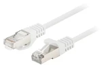 Lanberg PCU6-20CC-0150-S biely / Patch kábel / Cat6 / U/UTP / 1,5 m (PCU6-20CC-0150-S)