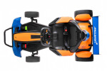 Mamido Detská elektrická motokára McLaren Drift oranžová