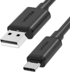 Unitek Y-C482BK čierna / Kábel USB-C / USB-A (M) - USB-C (M) / 1 m (Y-C482BK)