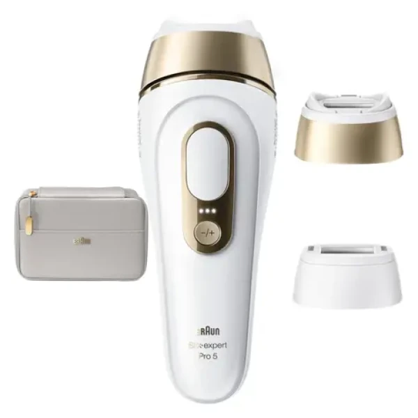 Braun Silk-expert PL5210 zlato-biela / IPL epilátor / 10 stupňov intenzity / 3 režimy / 400 000 zábleskov (604318)