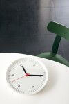 HAY Nástenné hodiny White Ø 26,5 cm