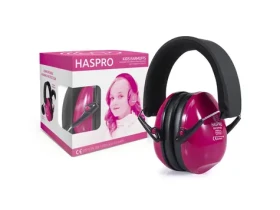 Haspro Hearing Protection KIDS slúchadlá na uši, ružové (HSKE02G)