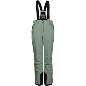Dámske nepremokavé lyžiarske nohavice Killtec KSW 249 s odnímateľnými šľapkami zelené (37559/738) 44