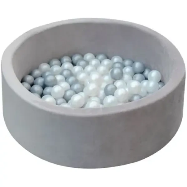 2Kids Toys Guličkový bazén šedá / od 6 mesiacov (2D98225)