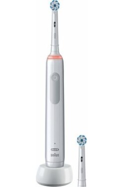 Oral-B PRO 3 3000 Sensitive Clean biela / Elektrická zubná kefka / oscilačné / 3 režimy / časovač / senzor tlaku (760918)