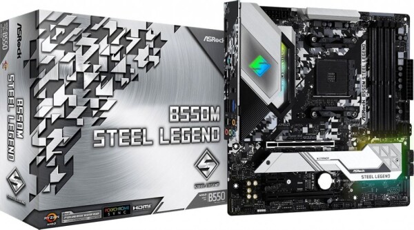 ASRock B550M STEEL LEGEND B550M STEEL LEGEND