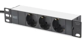 Digitus 10" Sada 1 svetlo šedá / Nástenný rozvádzač / 6U / šírka 254 mm / nosnosť 30 kg / IP20 (DN-10-SET-1)