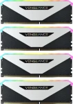 Corsair Vengeance RGB RT White 32GB (4x8GB) 3600MHz / DDR4 / PC4-28800 / CL18-22-22-42 / 1.35V / XMP2.0 (CMN32GX4M4Z3600C18W)