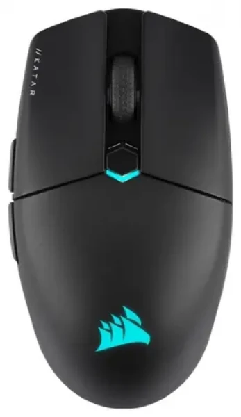 Corsair Katar Elite čierna / Bezdrôtová herná myš / 26000 DPI / 6 tlačidiel / BT / 2.4GHz / 1.8 m (CH-931C111-EU)
