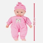 MalPlay Bábika bábätko v ružovom sete