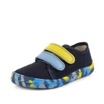 Chlapčenské plátené barefoot tenisky CANVAS BLUE+ Froddo G1700440-14 - 24