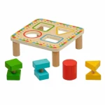 Lucy Leo Drevená vkladačka Triedenie geometrických tvarov