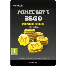 XONE Minecraft - Virtuálna mena - 3500 mincí / Elektronická licencia / Herná mena (7LM-00020)