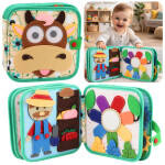 Mamido Filcová zmyslová knižka domáce zvieratá