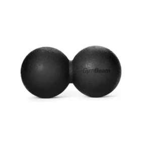 Masážna pomôcka DuoRoll Black - GymBeam (čierna) (36286-1-black)