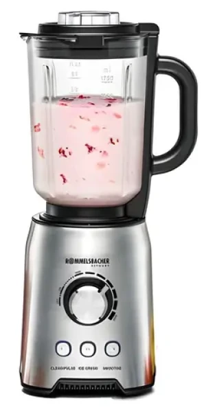 Rommelsbacher MX 1250 nerez-čierna / Stolný mixér / 1 250 W / 1,75 l / Ice Crush / Smoothie (MX 1250)