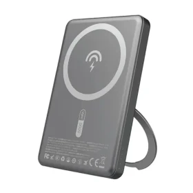 Dudao K28S 5000mAh šedá / Powerbanka / USB-C / MagSafe / Stojanček / 20W (188206)