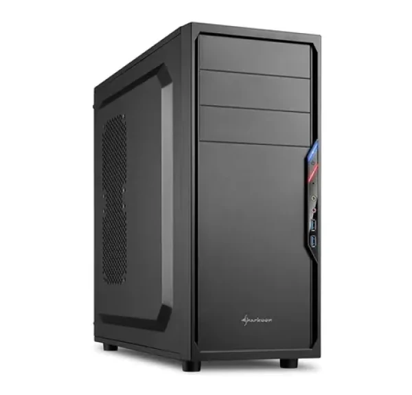 Sharkoon VS4-V čierna / ATX / 2x USB 3.0 / 5x 120 mm / Bez zdroja (4044951016037)