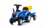 Mamido Detský traktor s prívesom New Holland T7 modrý