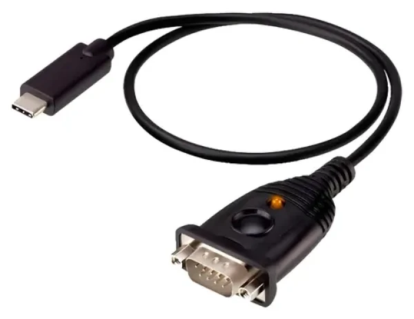Aten UC232C / Redukcia USB-C na RS-232 / 45 cm / čierna (UC232C-AT)