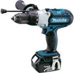 Makita DHP451RTJ / Aku vŕtačka s pištoľovým držadlom / Li-ion / 18V / 2x 5.0Ah (DHP451RTJ)