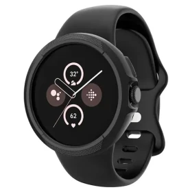 Spigen Liquid Air ochranný kryt pre Google Pixel Watch 3 45mm čierna (ACS07598)