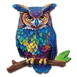 2Kids Toys Drevené puzzle Sova