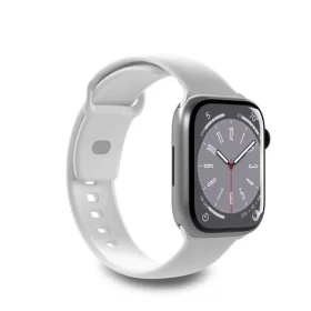 Puro ICON biela / Remienok pre Apple Watch / 42/44/45/49 mm / Silikón / 2 ks (PUICNAW44WHI)