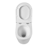 INVENA - Závesná WC misa LIMNOS, vrátane soft/close sedátka CE-93-001-L