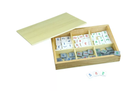 Moyo Montessori Moyo Montessori Čísla k Farebnej tabuli pre násobenie viacmiestnym činiteľom