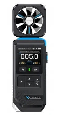 FNIRSI FAM-02 / Digitálny anemometer / Rýchlosť vetra / Teplota / Vlhkosť / Farebný displej (FAM-02)
