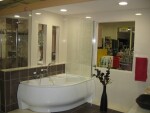 Vaňová zástena Laguna Fortuna 150x100 cm chróm 7QOS0C00Y1 VZFORTUNA160170TCR