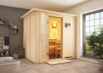 Domáca finská sauna – Karibu Sodin Karibu Sodin, rozmery š. 196 × h. 170 × v. 198 cm