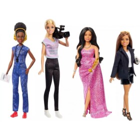 Mattel Barbie sada 4 ks bábik filmové povolanie