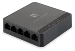LevelOne GEU-0522 / Switch / 5 portov / 10/100/1000 Mbps / kovové prevedenie (GEU-0522)