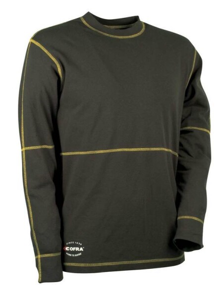 Pracovné tričko Cofra VALENCIA Farba: hnedá zemitá, Veľkosť: 3XL (CAVALENCIA_03_3XL)